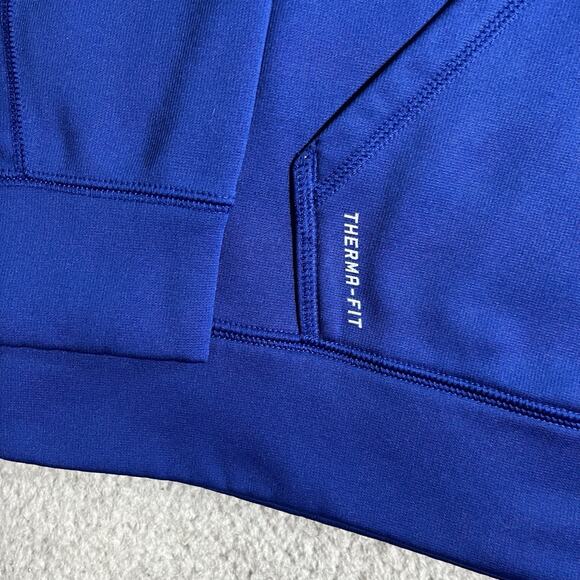 Texas Rangers Hoodie Mens XL Blue Nike Therma-Fit Sweatshirt Baseball MLB - Picture 7 of 14